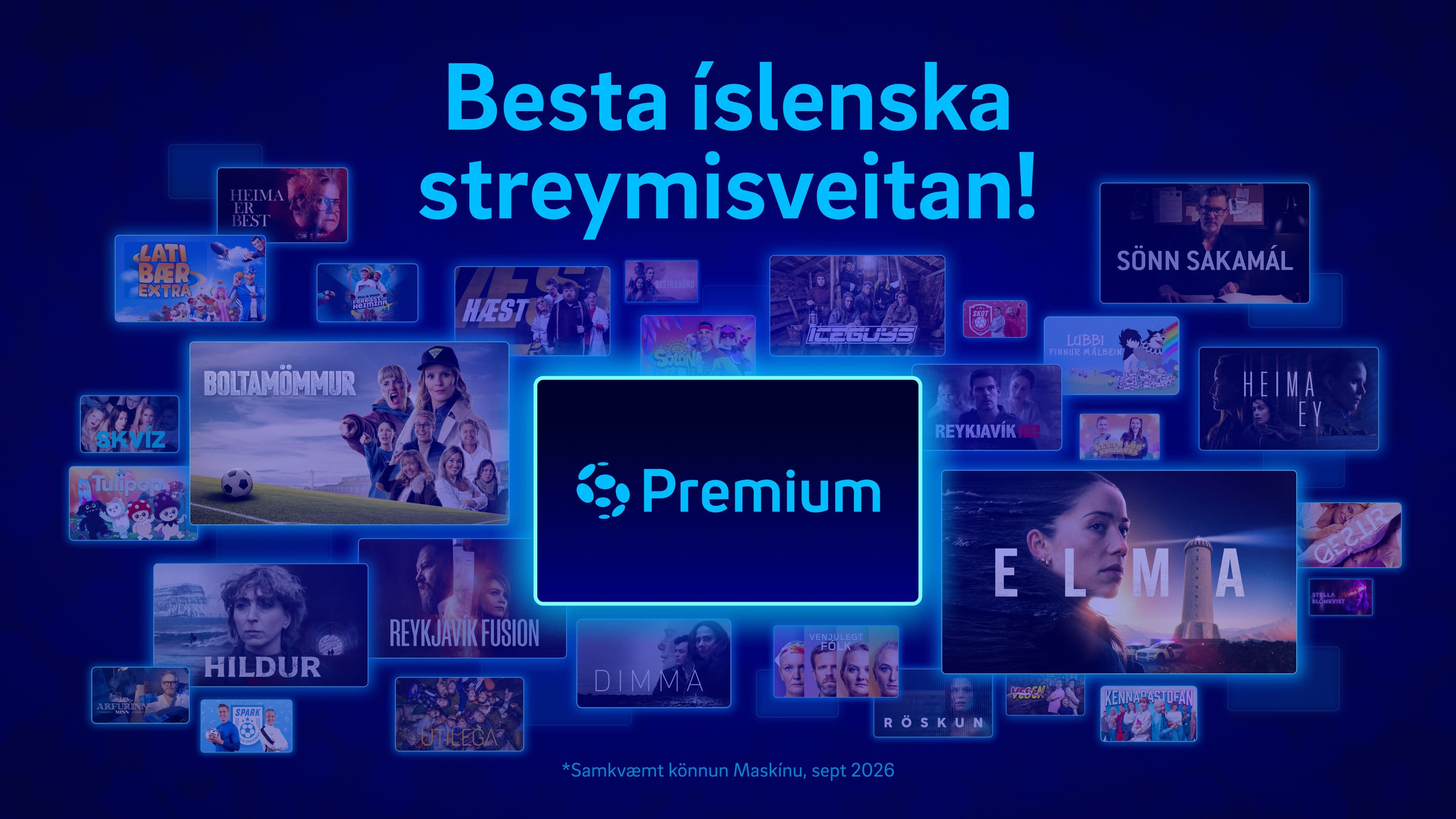 Besta íslenska streymisveitan